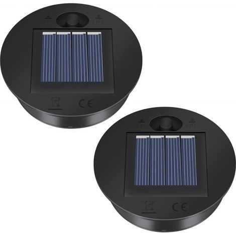 Set of 2 Replacement Canopies for Solar Lights – Lampshades for Solar Panels, Lanterns, Solar Replacement Parts (1/5)