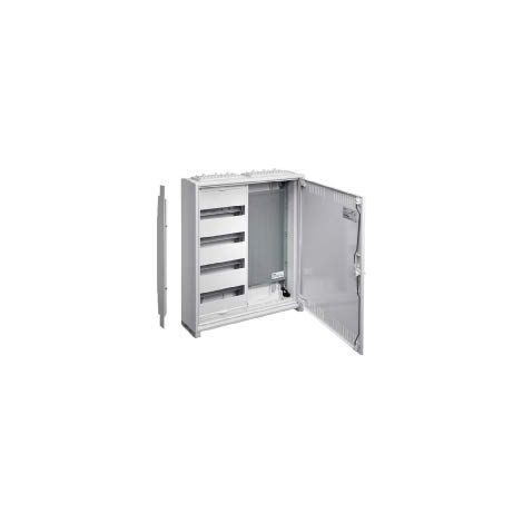 HAGER FWB42K1 FELDVERTEILER AP,UNIVERS,IP31,SKII,48PLE+MEDIAFELD,M.GESCHL.TÃ¼R,650X550X161MM,QC