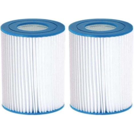 BUNTHAUS PA AIPERQ Cartouche de Filtre de Piscine de Type II, Cartouche filtrante pour bestway 58094 Filtre Pack, Pompes de Filtre Cartouche de Filtre de Remplacement Universel. (2 pièces) (1/4)