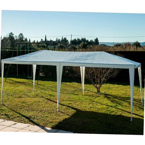 Tenda di ricezione 3 x 6 m bianca WERKA PRO