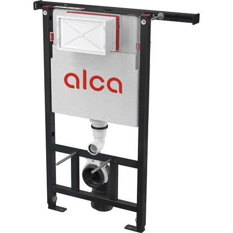 Alcadrain Inbouwreservoirs - Installation murale pour WC suspendu, distributeur de comprimés, hauteur de construction 0,98 m AM102/1000 (1/3)