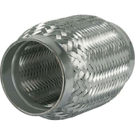 Raccord flexible Echappement type DD - L150 - D38 - Double tresse