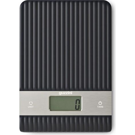 GUZZINI Bilancia da Cucina Digitale Sous Chef Antracite – Bilancia Elettronica Precisa Design Moderno (1/5)