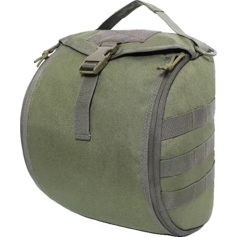 Sac à Casque Tactique, Design Portable, Grande Capacité de Rangement, VertArmée (1/2)