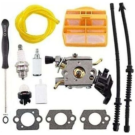 Carburateur Husqvarna 445/445E/450/450E - Zama C1M-EL37B pour tronçonneuses 445II/450II - Remplacement moteur - Fiable - Forestiers et bricoleurs (1/5)