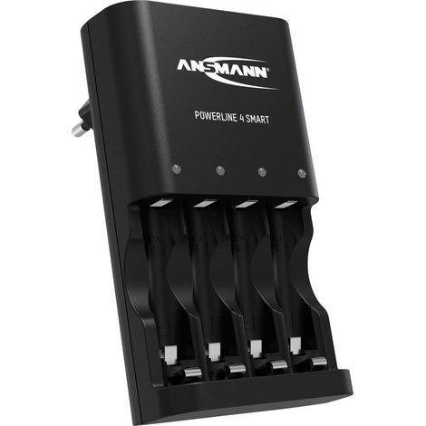 ansmann Powerline 4 Smart Ladegerät für zylindrische Batterien