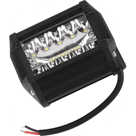 Projecteur LED de travail 60W 4 pouces, spot 6000K IP65, fixation incluse, compatible toutes marques (1/5)