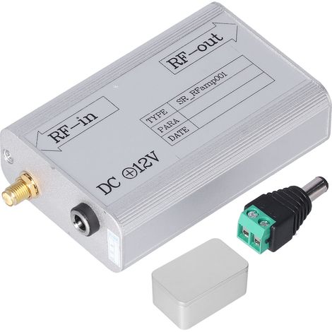 Amplificateur RF faible bruit 9KHz‑5GHz, amplificateur de fréquence EMI EMC, composant électronique haute performance. (1/5)