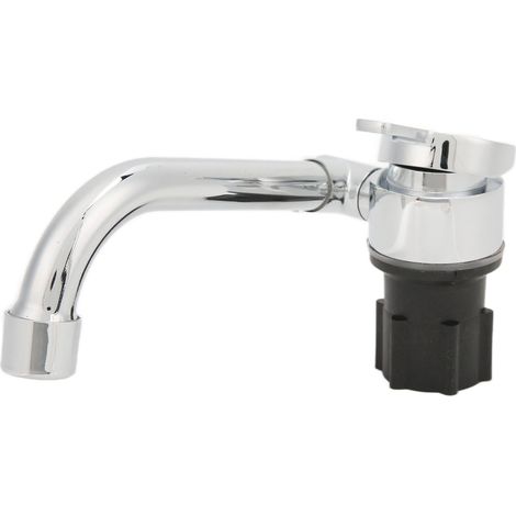 Einloch-Wasserhahn mit 9 x 16 Zoll Einlassgewinde, 360° drehbar, korrosionsbeständig, für Wohnmobil-Spülbecken (1/5)