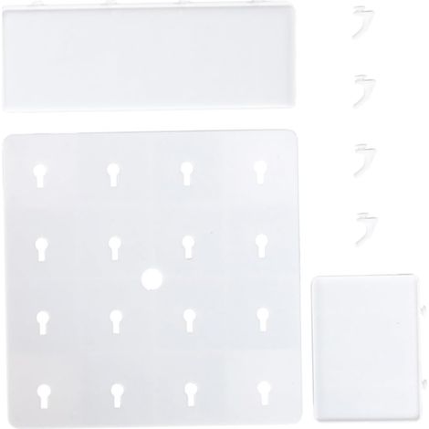 Serie Edelstahl Lochwand Set zur Heimorganisation 3 teilig 3