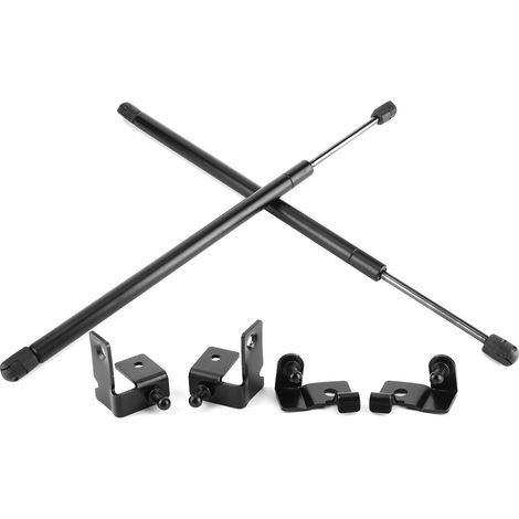 2 Stück Hydraulikstützen für Fronthaube Isuzu Dmax 12-20, Nachrüstsatz (1/5)