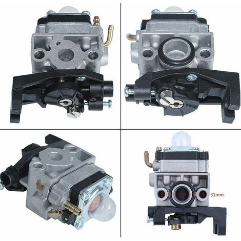 Kit carburateur Honda GX25 GX35 FG110 HHT35 HHT25 – 9 pièces : carburateur, joint, filtre, tuyau, bougie – Remplacement efficace (1/3)