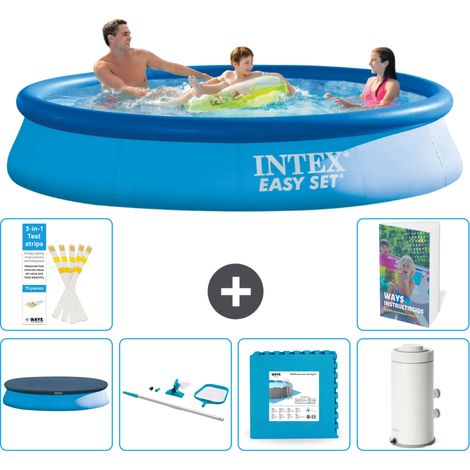 Intex Piscina Easy Set Rotonda - 366x76 cm - 7-pezzi  S17