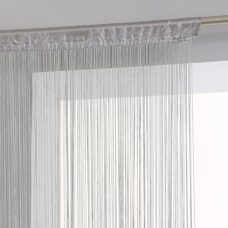 Tenda metallica grigia 90x200cm - Atmosphera créateur d'intérieur
