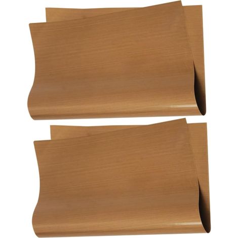 Homoyoyo 2 feuilles Tapis de Cuisson Double Face Lisse Revêtement Résistant Chaleur pour Plaques Four Tapis Antiadhésif Réutilisable pour Pâtisserie et Cuisson'-'- (1/5)
