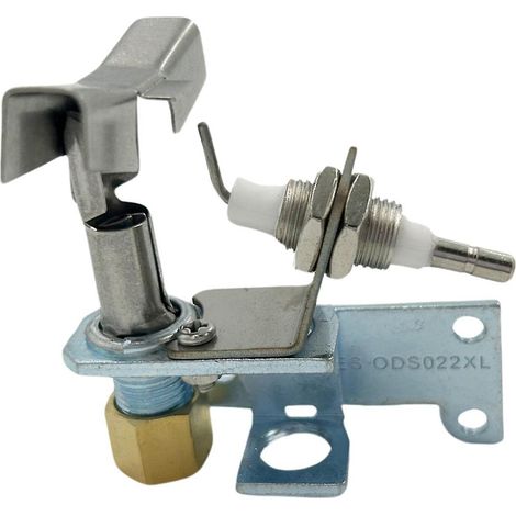Accessoires pour four à gaz : brûleur nu avec support d'aiguille d'allumage, têtes de feu, accessoires pour brûleurs longs (1/5)