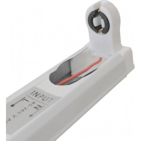 Réglette LED T8 1200 mm – Non étanche – Économie d'énergie jusqu'à 80% – Installation rapide pour locaux et garages – Delitech