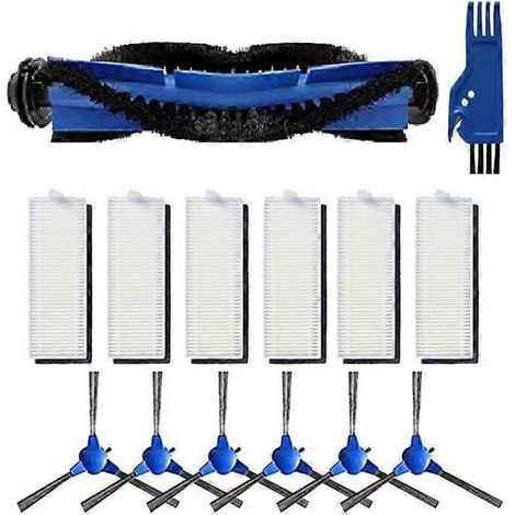 Kit de remplacement pour aspirateur robot Cecotec Conga 1090 + filtre HEPA + brosse latérale + brosse rotative (ensemble complet de consommables) (1/5)