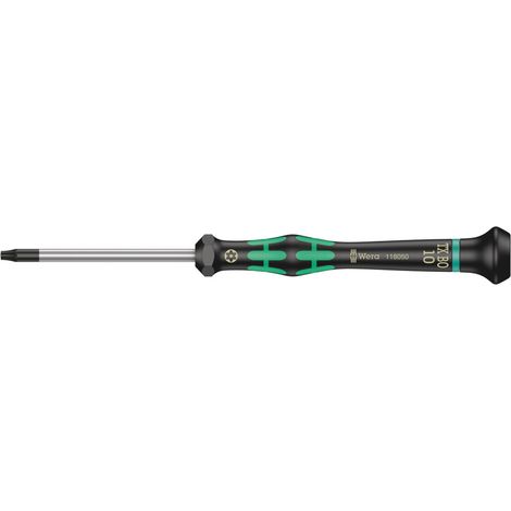 WERA TORX Elektronik-Schraubendreher 2067, T 10 x 60 mm, Rundklinge
