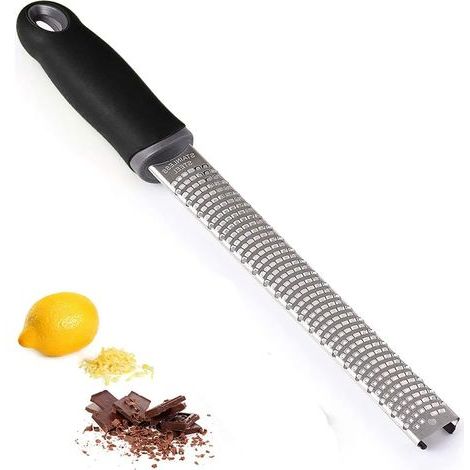 Multifunktionaler Rasierer aus Edelstahl 304 für Schokolade und Käse, ideal für Zitrusfrüchte, Hartkäse, Ingwer, Schokolade, Muskatnuss und Trüffel. (1/5)
