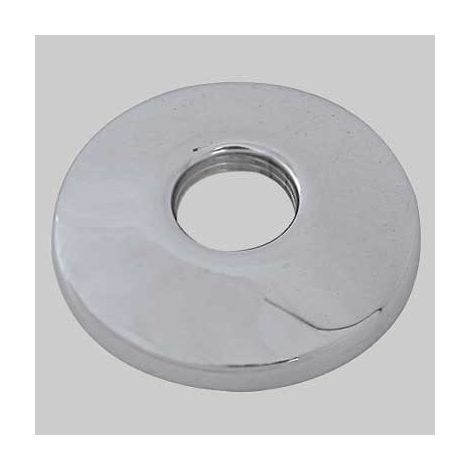 ROSONE FILETTATO IN OTTONE CROMATO 1/2 Ø esterno mm 65