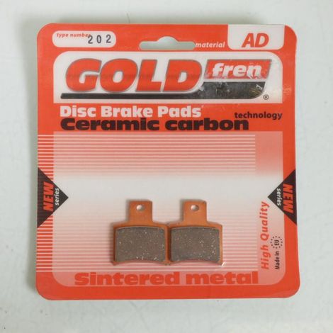 Plaquette de frein Gold Fren pour Moto Enfant Minimoto New AVG (1/2)