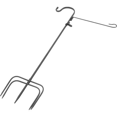 Gartenflaggenhalter aus Eisen mit Wetterfestem Schäferhaken