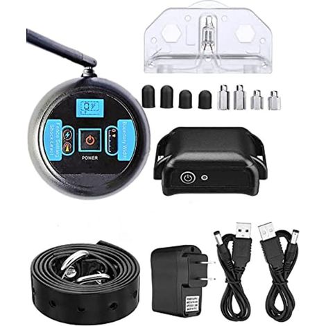 Clôture électronique sans Fil pour Animaux de Compagnie Stop Barker Machine Anti-Fugue(Convient pour 1 Chien) (1/5)