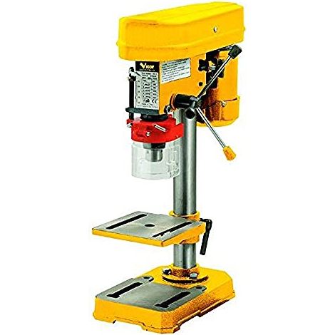 Vigor VTC-350 1-2HP Trapano a Colonna da Banco 350 W 5 Velocita' 515-2580 giri-min Mandrino 1,5-13 mm colore Nero