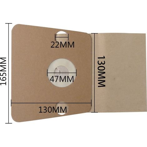 Compatible avec les accessoires pour aspirateurs Rowenta : sacs en papier, sacs à poussière, sacs poubelle, sacs de collecte de poussière ZR480 ZR486 (1/4)