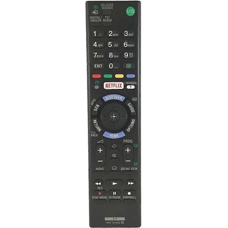 RMT-TX101D Remote Control Replacement for SONY Bravia LED TV KD-49X8305C KDL-32R400C KDL-32R403C KDL (1/5)
