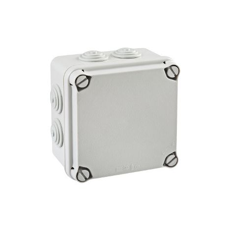 Scatole serie "Light", avvitate 108x108x64 IP65, 7 pressacavi