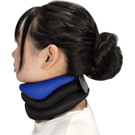 Collier cervical de soutien souple pour le cou, taille ajustable pour une utilisation à domicile (1/5)