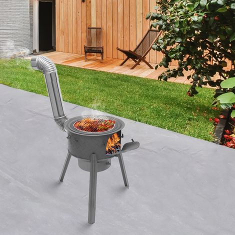 Multifunktionaler Holzofen, Camping-Holzofen, tragbarer Holzofen für Camping