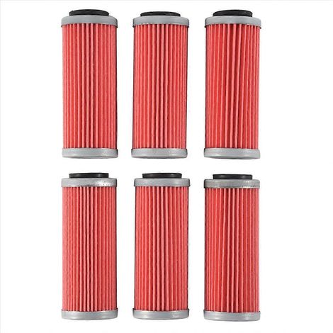 Filtre à huile pour moto, 6 pièces, pour KTM SX SXF SXS EXC EXC-F EXC-R XCF XCF-W XCW SMR 250 350 400 450 505 (1/5)