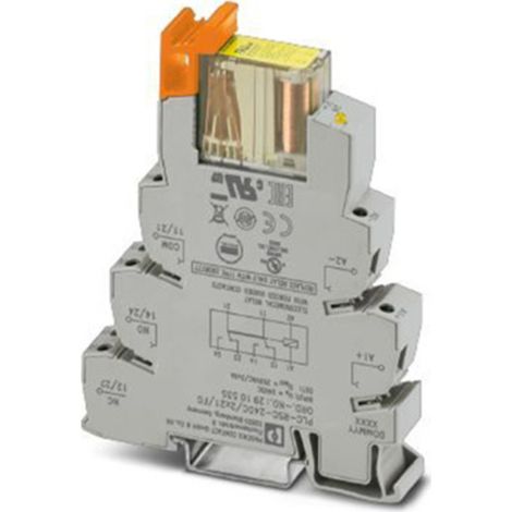 Phoenix Contact PLC-RSC- 24DC/2X21/FG Relaisbaustein Nennspannung: 24 V/DC Schaltstrom (max.): 6 A 2 (1/3)