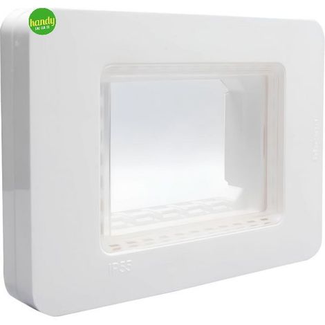Placca MatixGO BTicino IP55 a 3 moduli bianco