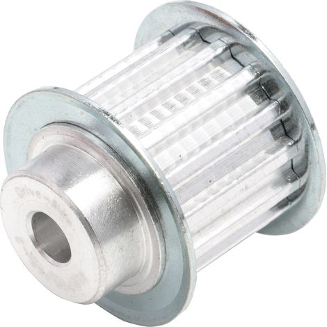Poulie pour courroie crantée en Aluminium 15 dents , pas de 5mm, alésage 6mm ( Prix pour 1 )