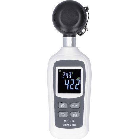 MT-912 Luxmètre numérique portable, mini luxmètre LCD, photomètre 0200K lx (1/4)