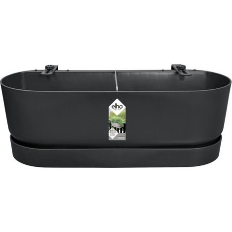 Maceta Elho Greenville 21,2 x 52 x 19,4 cm Negro Ø 52 cm (1/5)