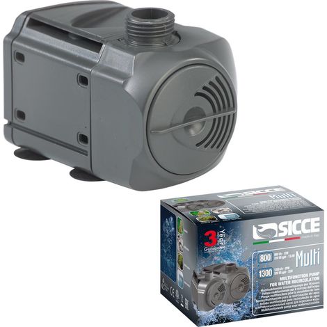 Sicce multi 1300 1.200 litri/h pompa multifunzione per moltissime applicazioni cavo da 10 metri