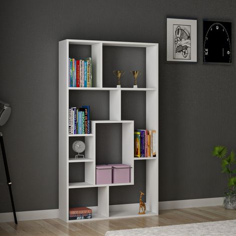 Librería LILY blanco 90 cm