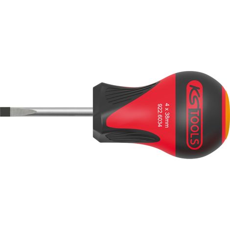 Tournevis ULTIMATE fente lame en acier trempé 38X4mm - KS TOOLS - 922.6034 (1/3)
