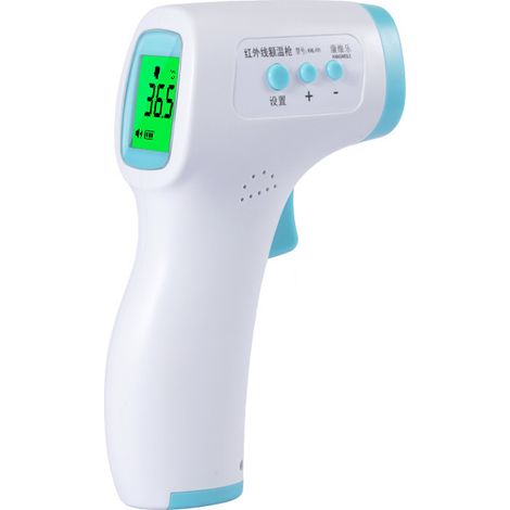 Thermometre Frontal Adulte,Thermomètre Médical Frontal avec Affichage à LCD, Thermometre sans Contact pour Bébé Enfant Adulte Thermometre Infrarouge avec (1/4)