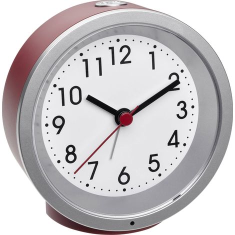 TFA Dostmann 60.1034.05 à quartz Réveil rouge Heures de réveil 1 Y772022 (1/2)
