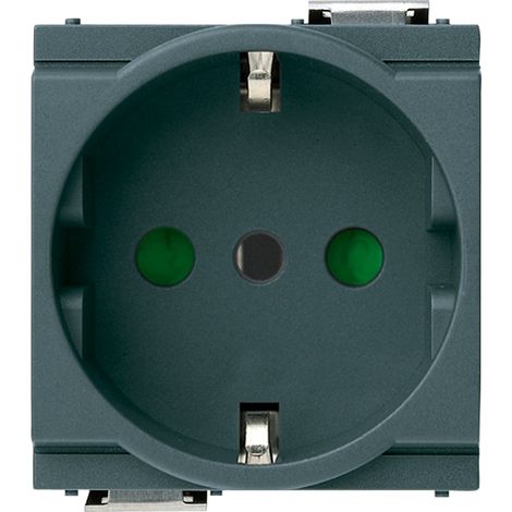 Presa 2P+T 16A P30 Grigio VIMAR 17039