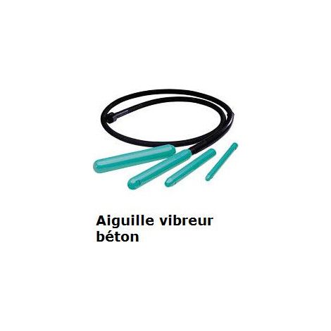Imer - Aiguille vibreur béton Diam38mm, flexible 1m - AVPI38/1