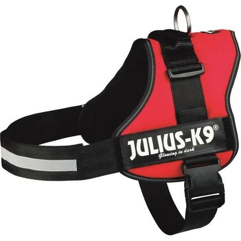Trixie Power Julius-K9 Geschirr Rot Größe 3/XL
