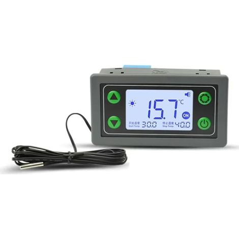 30A WLAN-Fernthermostat-Temperaturregler mit Cool Heat App-Temperaturerfassung und Sonde (WLAN nicht im Lieferumfang enthalten)