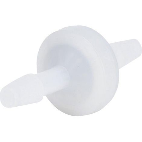 Clapet anti-retour unidirectionnel en PVDF, robuste, résistant à l'usure, durable, non toxique (3/16 po) (1/5)